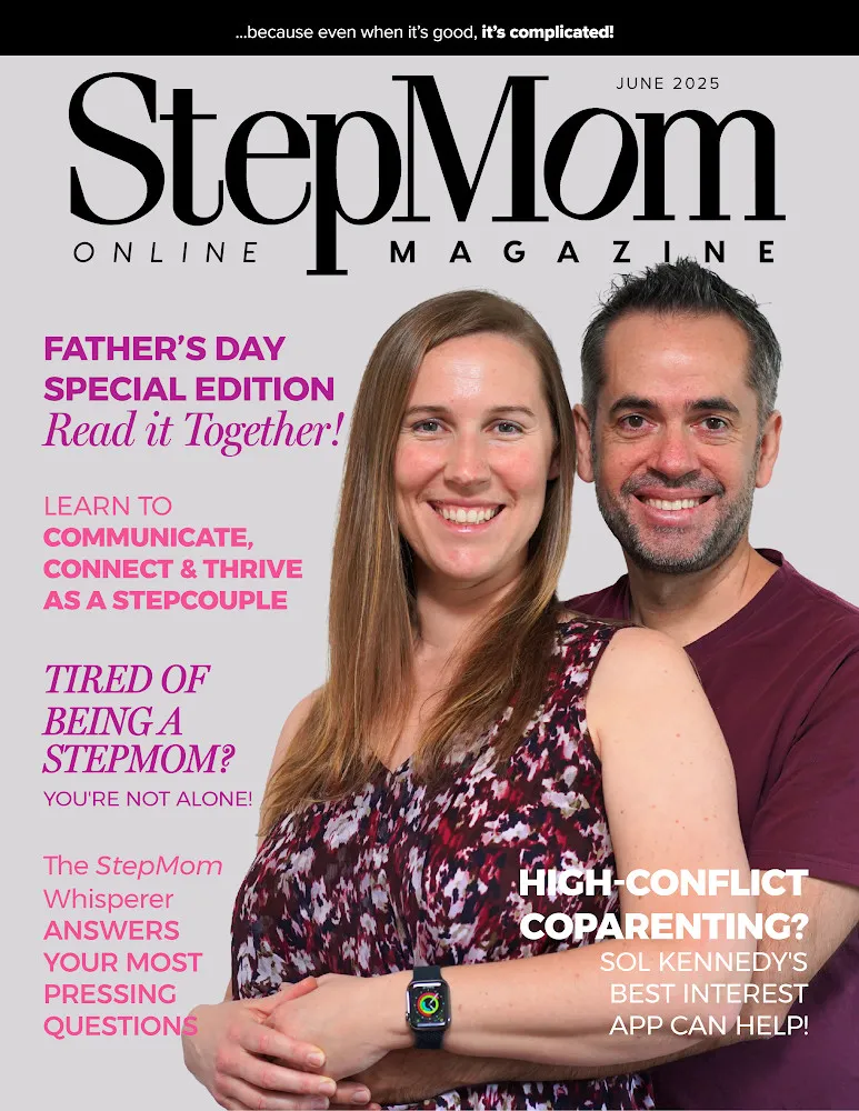 StepMom Magazine June 2025 Cover featuring BestInterest
