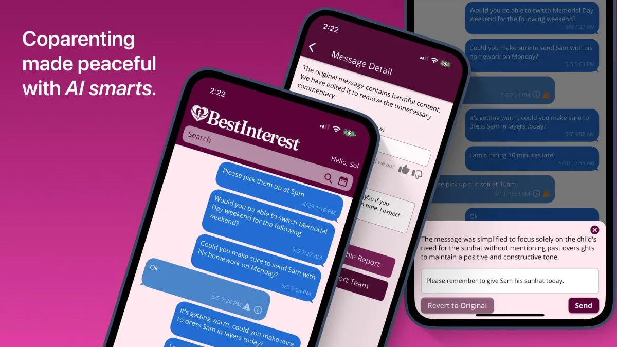 BestInterest co-parenting app