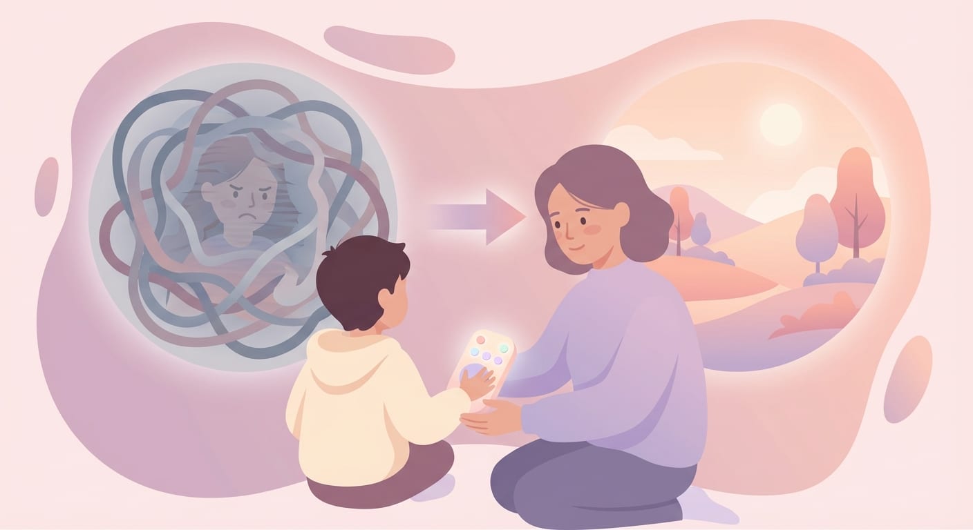 The "Remote Control" Trick: Calm Your Child's Transition Day Anxiety